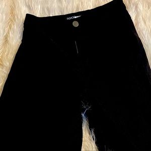 Fashion nova long black slacks